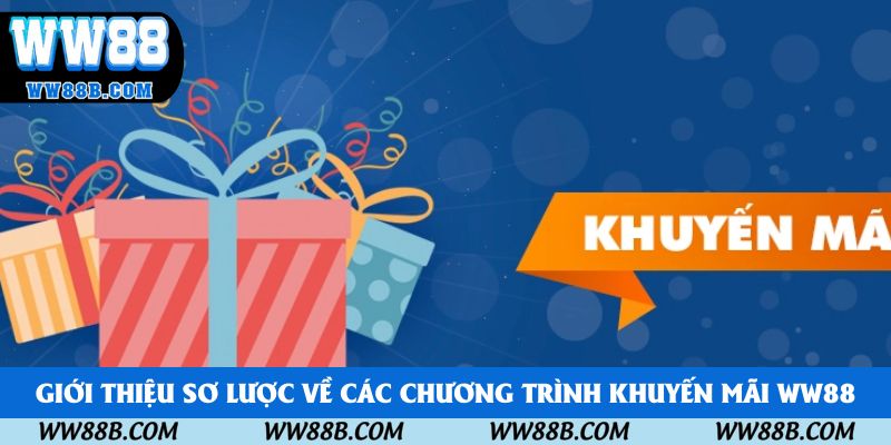 Giới thiệu sơ lược về các chương trình khuyến mãi WW88